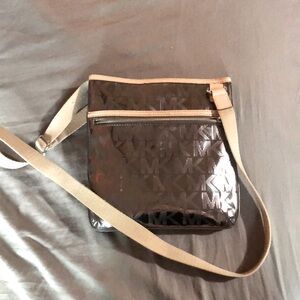 Michael Kors Metalic Crossbody Purse